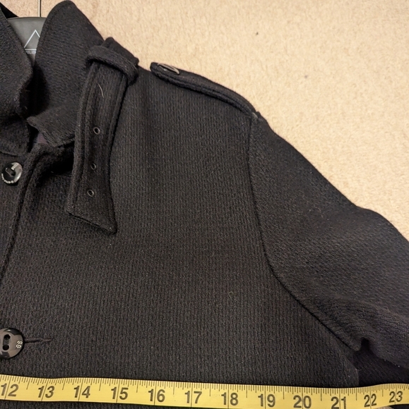 G Star Raw Men’s Military Black Wool Coat - size M - Picture 7 of 16